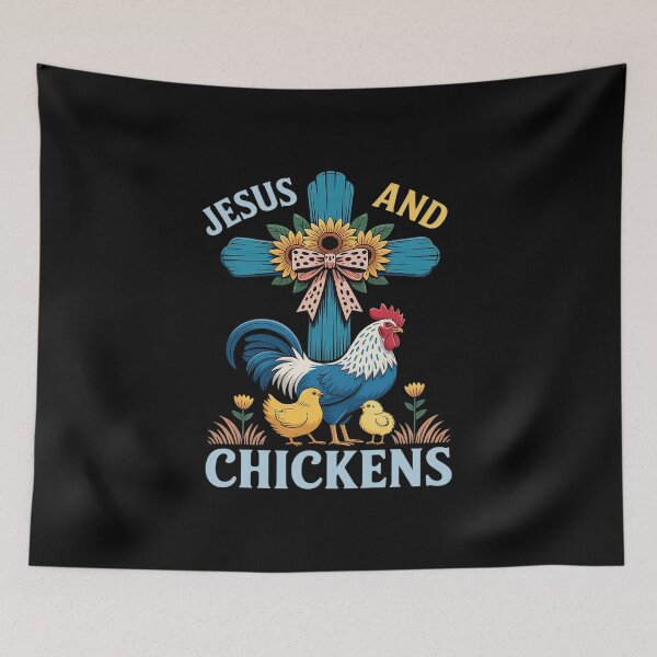 Item preview, Chicken Raising and Jesus Praising Farm family Life designed and sold by Libbysharts.