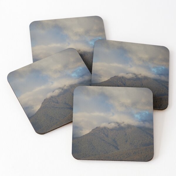 Item preview, A Soft Misty Mt Bogong at Dusk designed and sold by Joy Watson - Natural Light Photography .