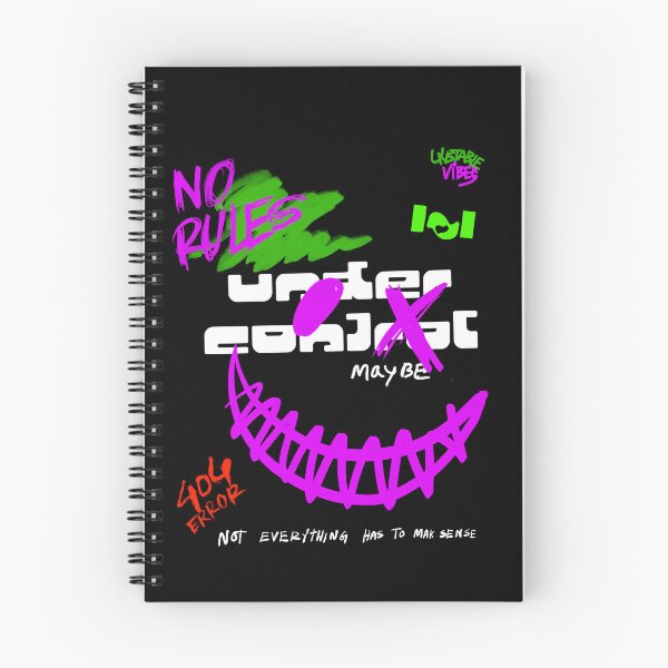 Item preview, Unstable Vibes - No Rules Abstract Smile Graphic Art designed and sold by atshirtdesigner.