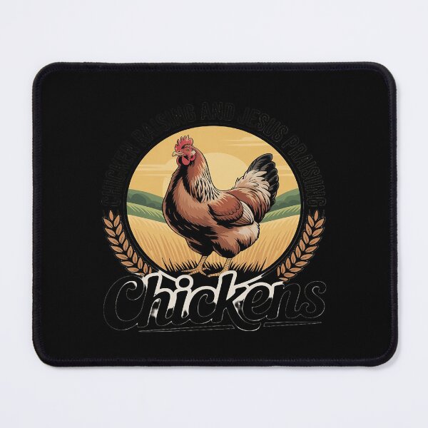Item preview, Chicken Raising and Jesus Praising designed and sold by Libbysharts.