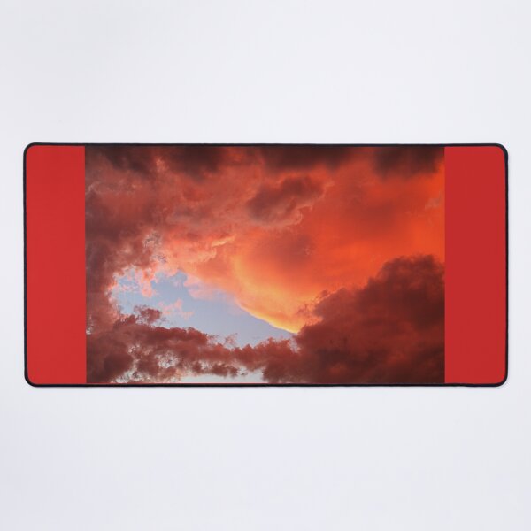 Item preview, A Dramatic Red Sky at Sunset  designed and sold by Joy Watson - Natural Light Photography .