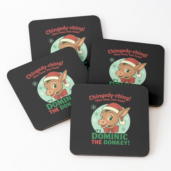 Item preview, Dominic the Donkey Christmas  Italian Xmas, Retro Holiday designed and sold by idtanerdsand.