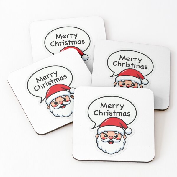 Item preview, Cute Santa Merry Christmas Cartoon designed and sold by Combat Skies.