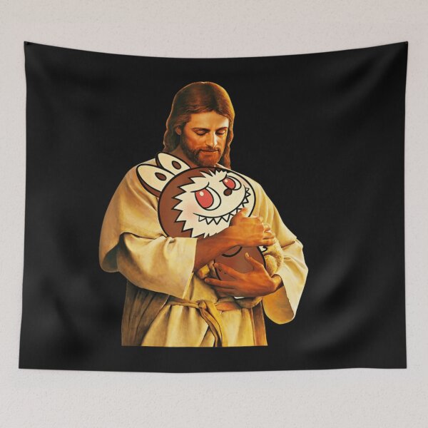 Item preview, Jesus Hugging Snuggle Bunny Funny Easter Christian designed and sold by NovaNeal.