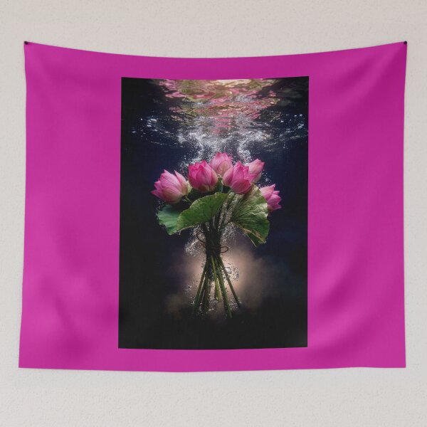 Item preview, Submerged Bouquet of Lotus Flowers designed and sold by Tridentulus.