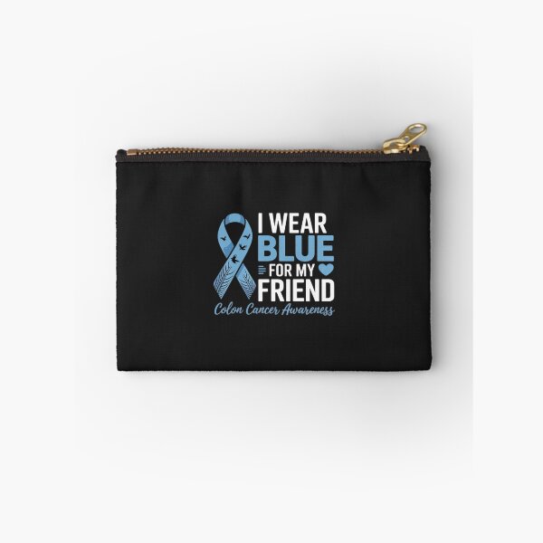 Item preview, I Wear Blue For My Friend Warrior Colon Cancer Awareness designed and sold by GaryPacheco6.