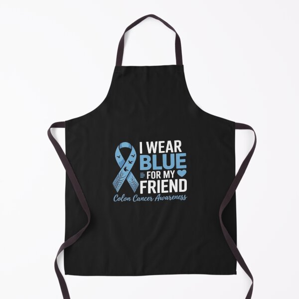 Item preview, I Wear Blue For My Friend Warrior Colon Cancer Awareness designed and sold by GaryPacheco6.