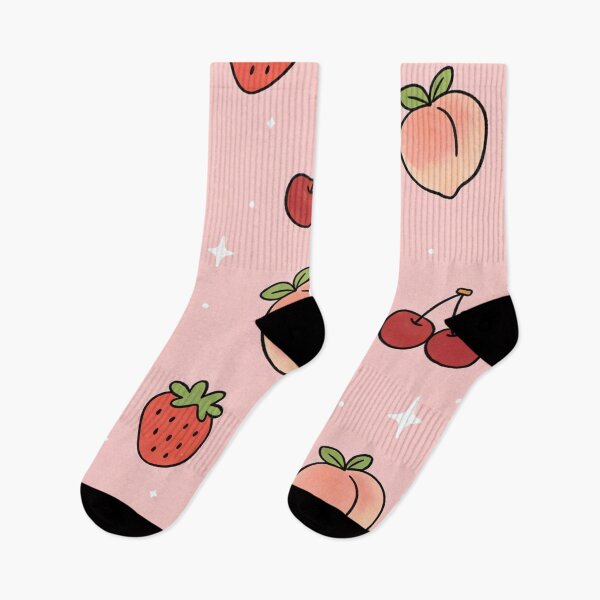 Item preview, Cute Peach Cherry Strawberry Pattern designed and sold by anandsiva2703.