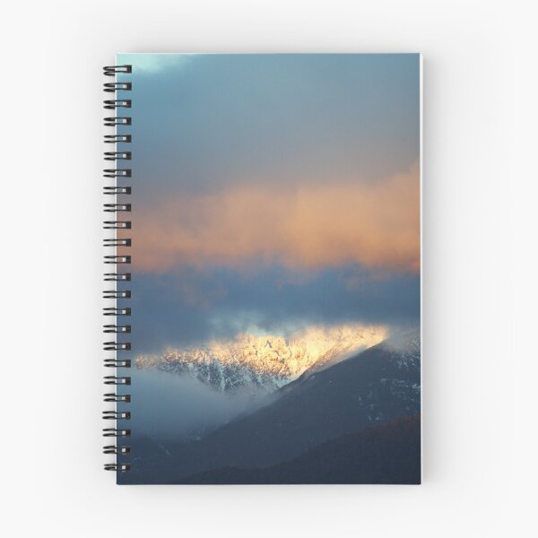 Item preview, The Sunlit Mt Bogong Peaks at Dusk designed and sold by Joy Watson - Natural Light Photography .