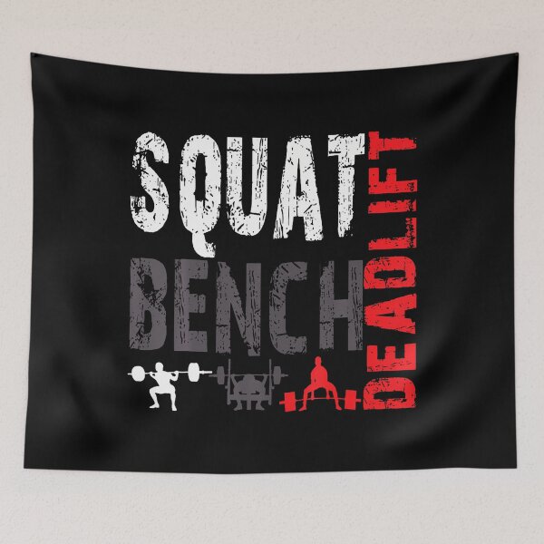 Item preview, Powerlifting Squat Bench Deadlift designed and sold by eenmaanoviy.