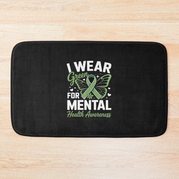 Item preview, I Wear Green For Mental Health Awareness Month Butterfly designed and sold by GaryPacheco6.