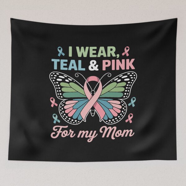Item preview, I Wear Green Teal Pink For My Wife Metastatic Breast Cancer designed and sold by GaryPacheco6.