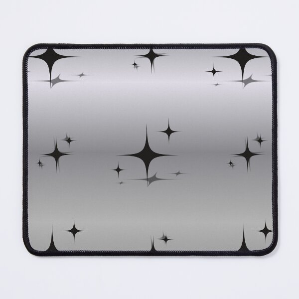 Item preview, Metallic Silver Cyber Stars Pattern. designed and sold by ankit2374.