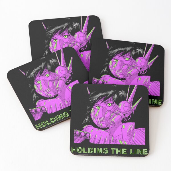 Item preview, Holding The Line Mecha Robot Anime Design designed and sold by Pathfinders Co..