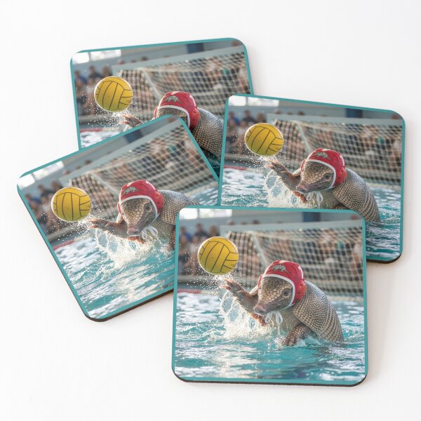 Item preview, Dynamic Armadillo Goalie Rallies the Team designed and sold by Tridentulus.