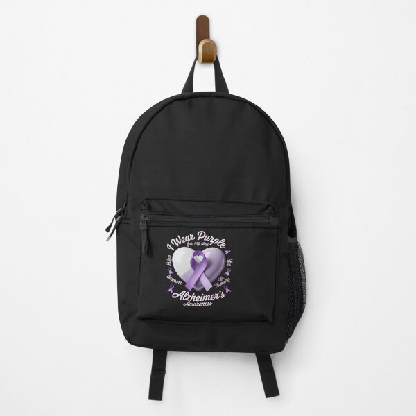 Item preview, I Wear Purple For Dad Alzheimer's Awareness Support designed and sold by GaryPacheco6.
