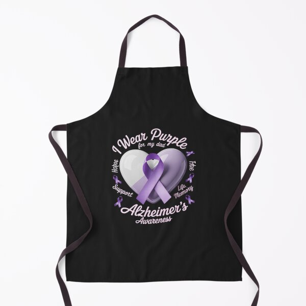 Item preview, I Wear Purple For Dad Alzheimer's Awareness Support designed and sold by GaryPacheco6.