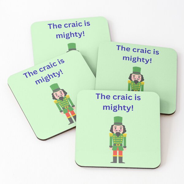 Item preview, Craic is Mighty designed and sold by Kilted Owl.