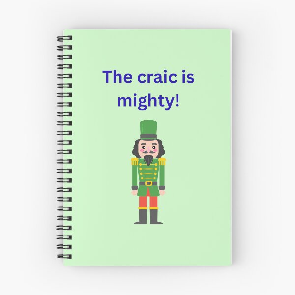 Item preview, Craic is Mighty designed and sold by Kilted Owl.