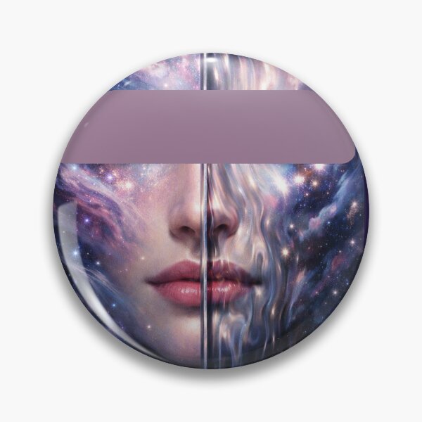 Item preview, Mirror Soul Split Face Reflection – You Decide Your Worth Inspirational Art designed and sold by wardrop24.