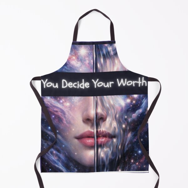 Item preview, Mirror Soul Split Face Reflection – You Decide Your Worth Inspirational Art designed and sold by wardrop24.