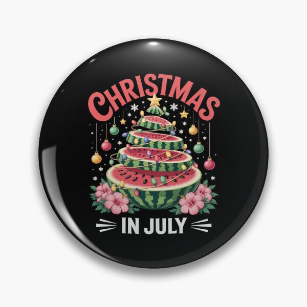 Item preview, Christmas In July Watermelon Xmas Tree designed and sold by Tatianamiobi.