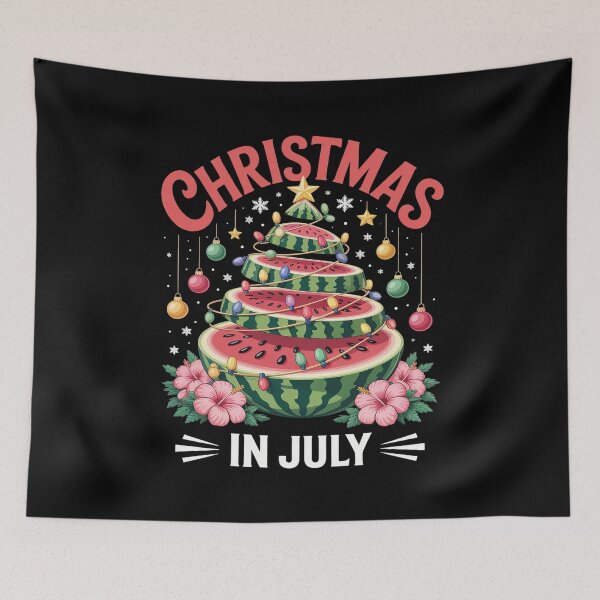 Item preview, Christmas In July Watermelon Xmas Tree designed and sold by Tatianamiobi.