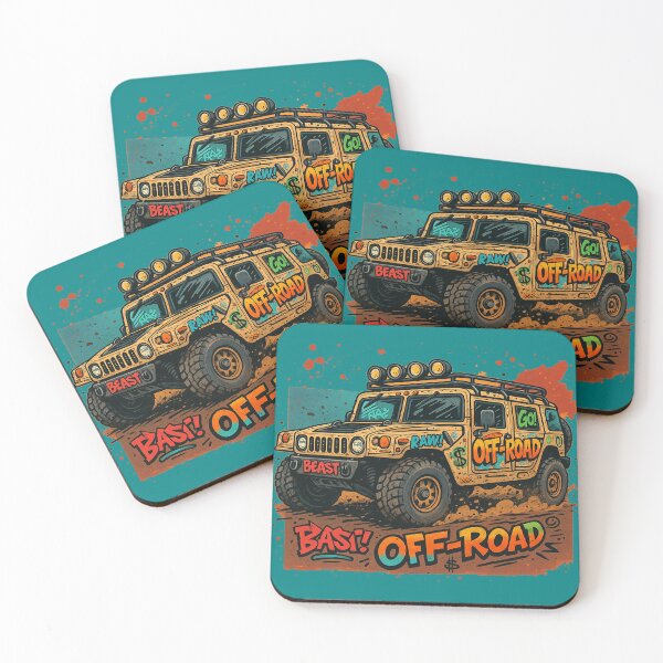 Item preview, Extreme Terrain Vehicle Artwork in Vibrant Graffiti Style for Off-Road Fans designed and sold by KrintoryTees.