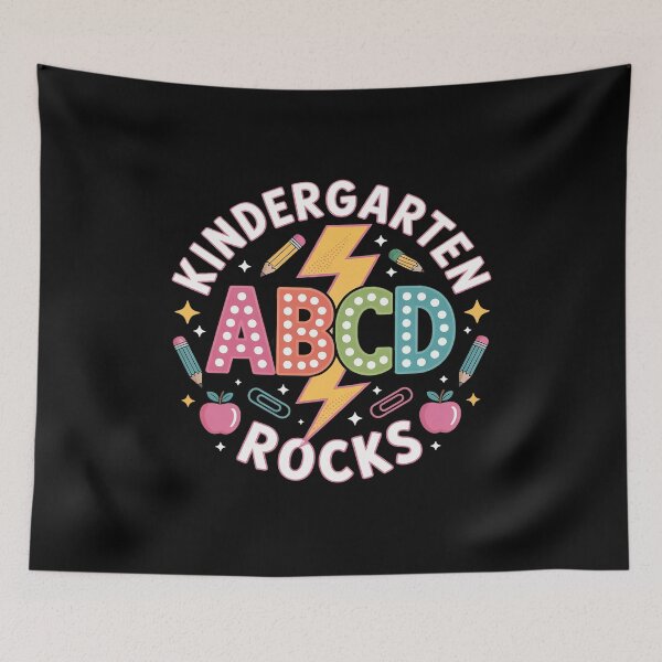 Item preview, Kindergarten Rocks ABCD Back To School Funny Rock Teacher designed and sold by Moxizz.