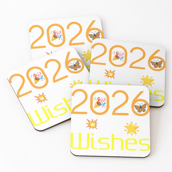 Item preview, **Happy New Year 2026 Celebration Wishes Butterfly Party Confetti Fireworks Design** designed and sold by Faali950.