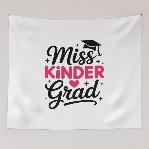 Item preview, Kindergarten Graduation for Girl Miss Kinder Grad designed and sold by Moxizz.