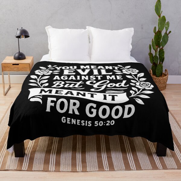 Item preview, Genesis 50:20 You Meant Evil Against Me But God Meant It For Good designed and sold by plushism.