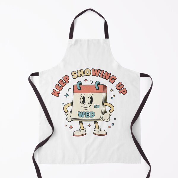 Item preview, Keep Showing Up Retro Calendar Motivation designed and sold by DIRTYSKETCHH.
