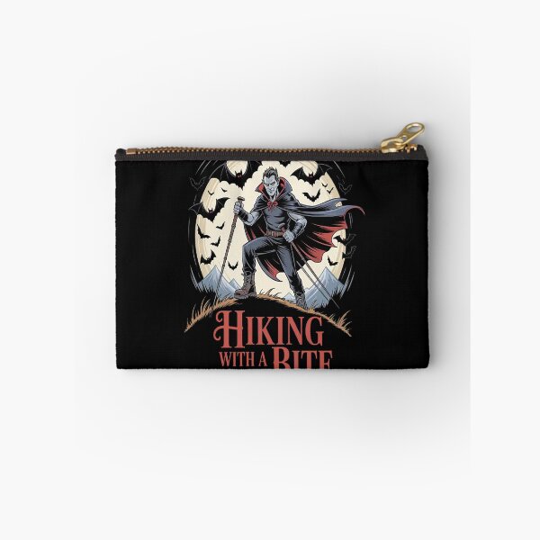 Item preview, Hiking With A Bite Embrace The Night Adventures Vampire Hiking Enthusiast designed and sold by TeamLequid.