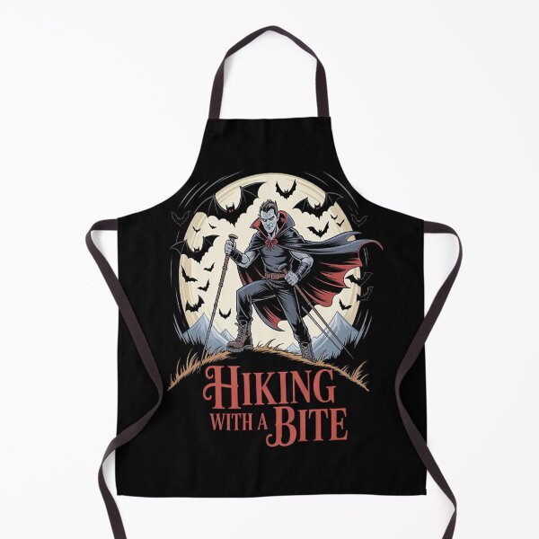 Item preview, Hiking With A Bite Embrace The Night Adventures Vampire Hiking Enthusiast designed and sold by TeamLequid.