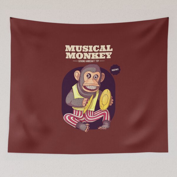 Item preview, Musical Monkey Horror Toy designed and sold by morve_eternelle.
