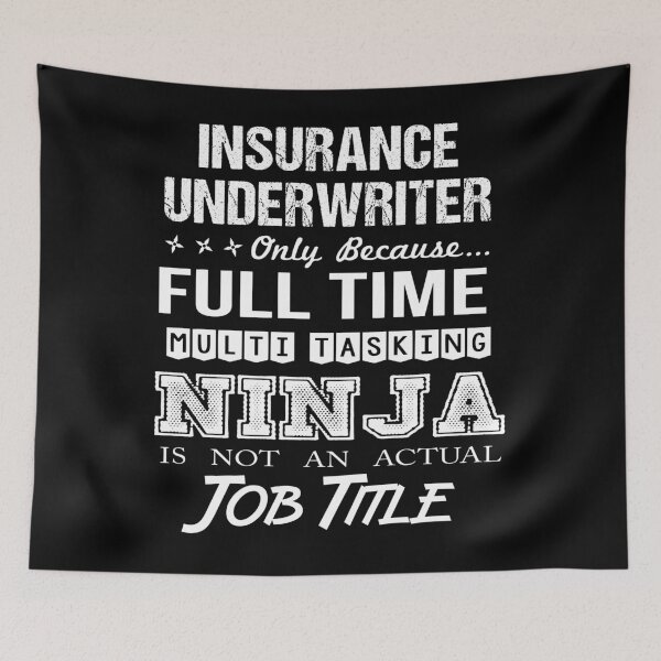 Item preview, Insurance Underwriter designed and sold by Streanin.