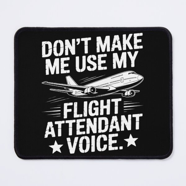 Item preview, My Flight Attendant Voice - Aviation Stewardess Plane Pilot designed and sold by duolastgend.