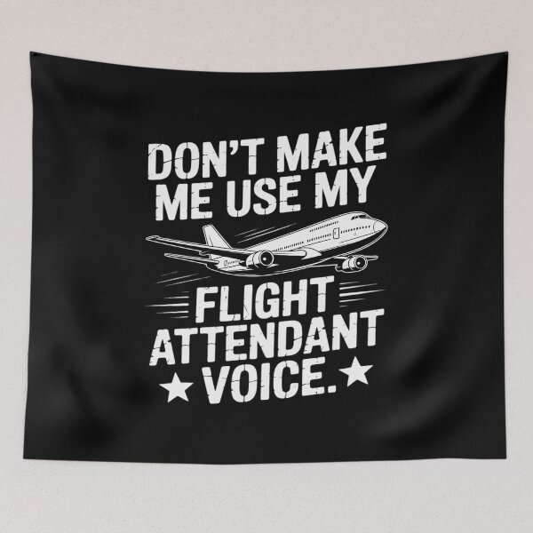 Item preview, My Flight Attendant Voice - Aviation Stewardess Plane Pilot designed and sold by duolastgend.