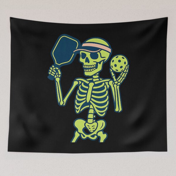 Item preview, Bone To Dink Skeleton Pickleball designed and sold by eenmaanoviy.