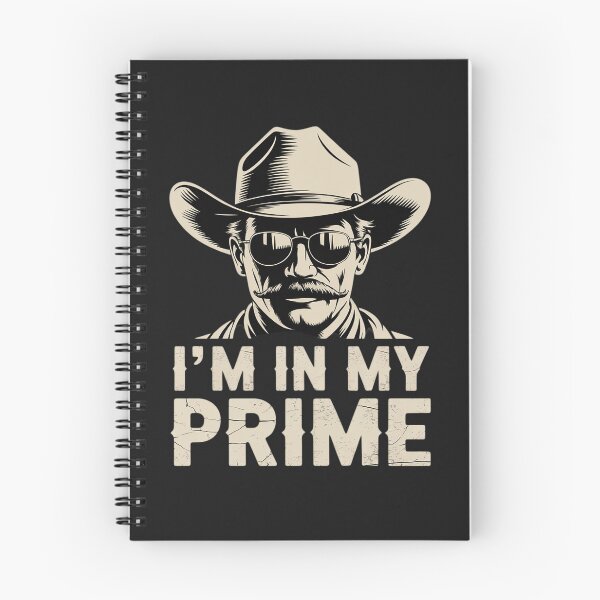 Item preview, I'm In My Prime Western Cowboy Outlaw Mustache designed and sold by JessicaWalshdf.