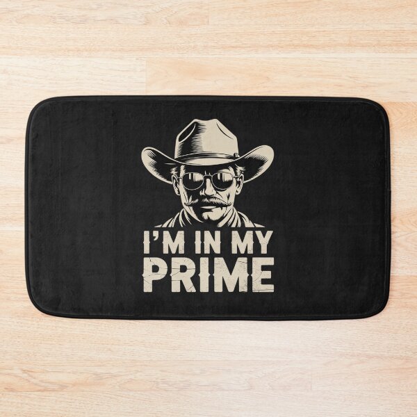 Item preview, I'm In My Prime Western Cowboy Outlaw Mustache designed and sold by JessicaWalshdf.