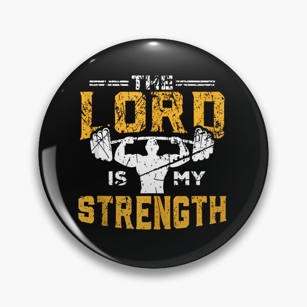Item preview, The Lord Is My Strength Gym designed and sold by eenmaanoviy.
