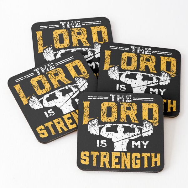 Item preview, The Lord Is My Strength Gym designed and sold by eenmaanoviy.