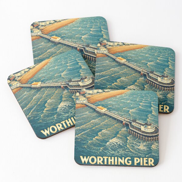 Item preview, Worthing Pier Sussex designed and sold by The Deco Bureau.