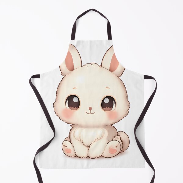 Item preview, Chibi Baby Rabbit Cute Front Facing Cartoon Bunny MR Zgredzio designed and sold by mr-zgredzio.
