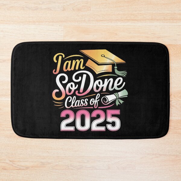 Artikelvorschau, Abschlussjahrgang 2025 Ich bin so fertig Abschluss Für Ihn Sie Absolvent entworfen und verkauft von Tatianamiobi.