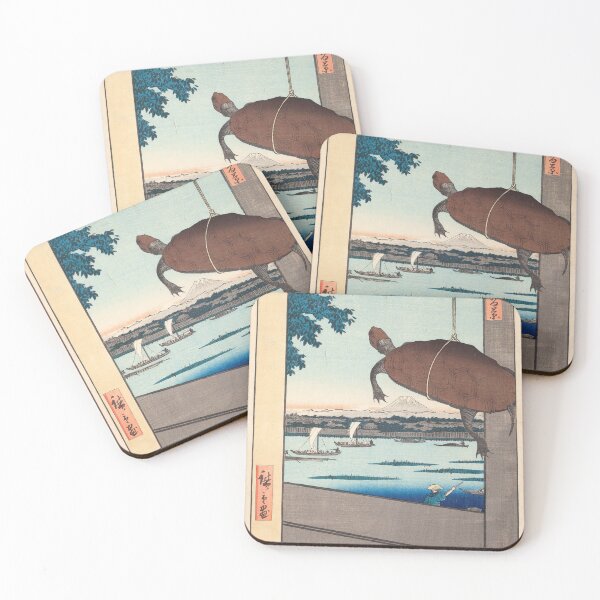 Item preview, Ando Hiroshige - Mannen Bridge, Fukagawa, designed and sold by mayanobu.