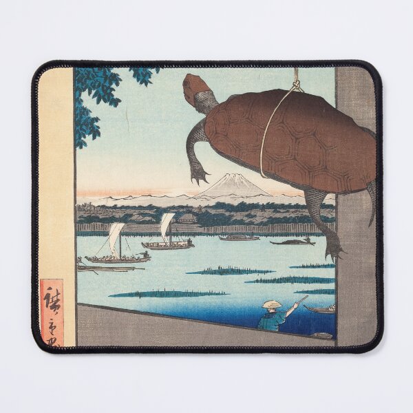 Item preview, Ando Hiroshige - Mannen Bridge, Fukagawa, designed and sold by mayanobu.