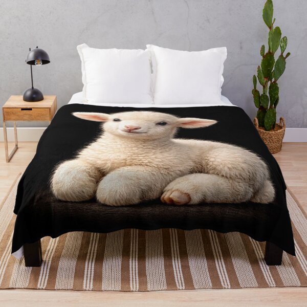 Item preview, Baby Lamb – Gentle Innocence designed and sold by TheJoyfulPen.
